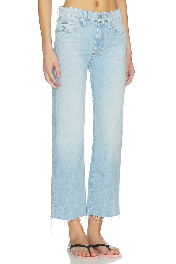 view 2 of 6 The Mid Rise Rambler Zip Ankle Fray Jeans in Few & Far Between