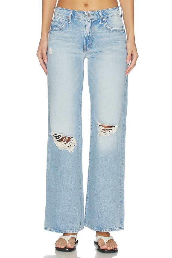 view 1 of 6 The Mid Rise Maven Sneak Jeans in Reelin' It In