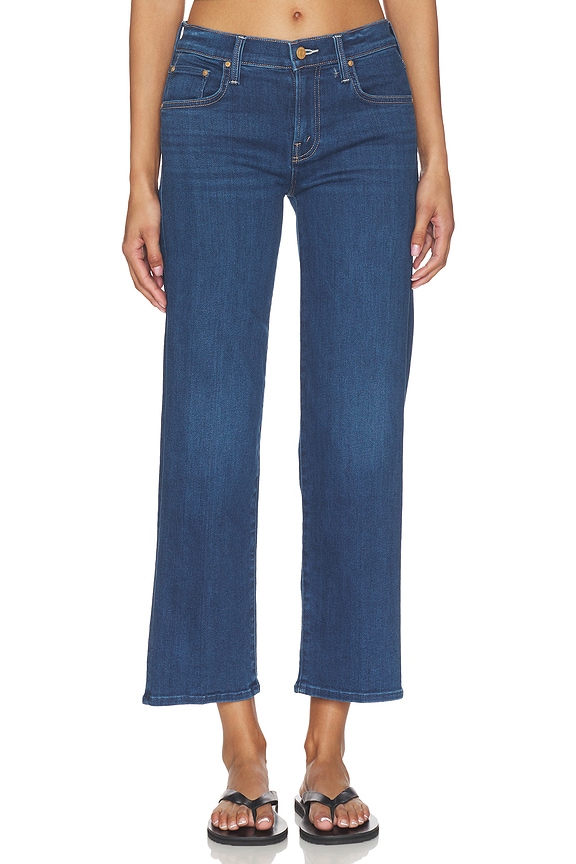 view 1 of 6 The Mid Rise Rambler Zip Flood Jeans in Pinkies Up