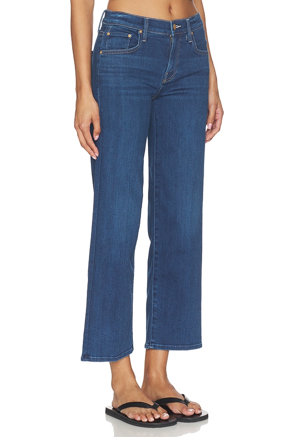 view 2 of 6 The Mid Rise Rambler Zip Flood Jeans in Pinkies Up