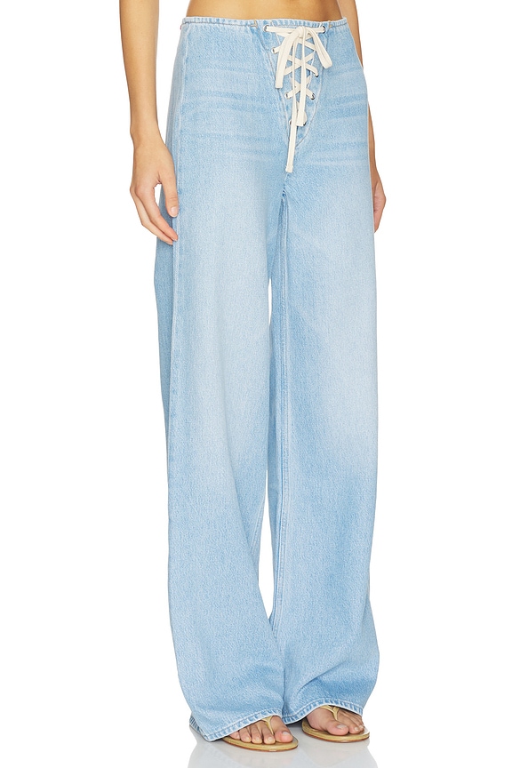 view 2 of 6 The Laced Up Smoothie Sneak Jeans in Munchies
