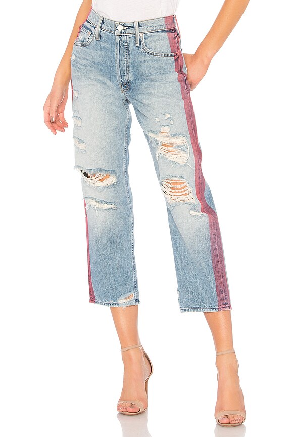 view 1 of 4 The Thrasher Jean in Striped Hanging By A Thread