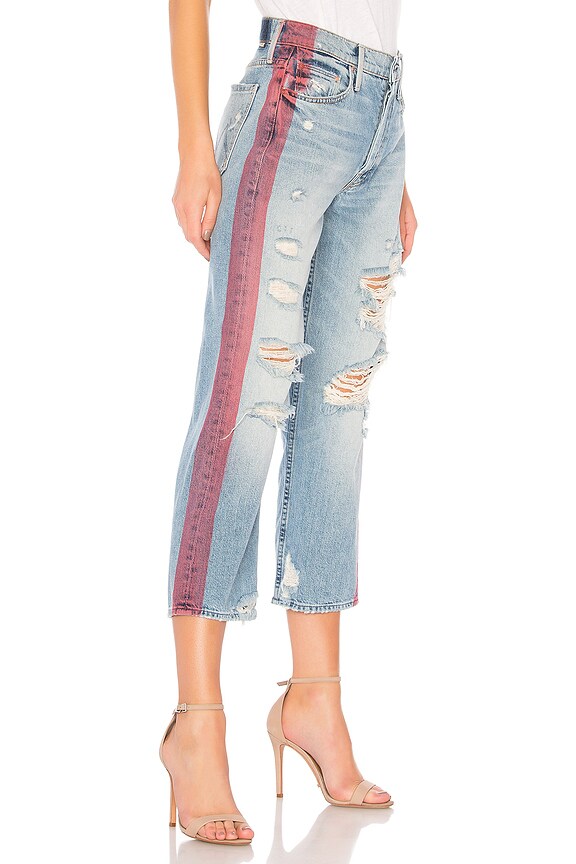 view 2 of 4 The Thrasher Jean in Striped Hanging By A Thread