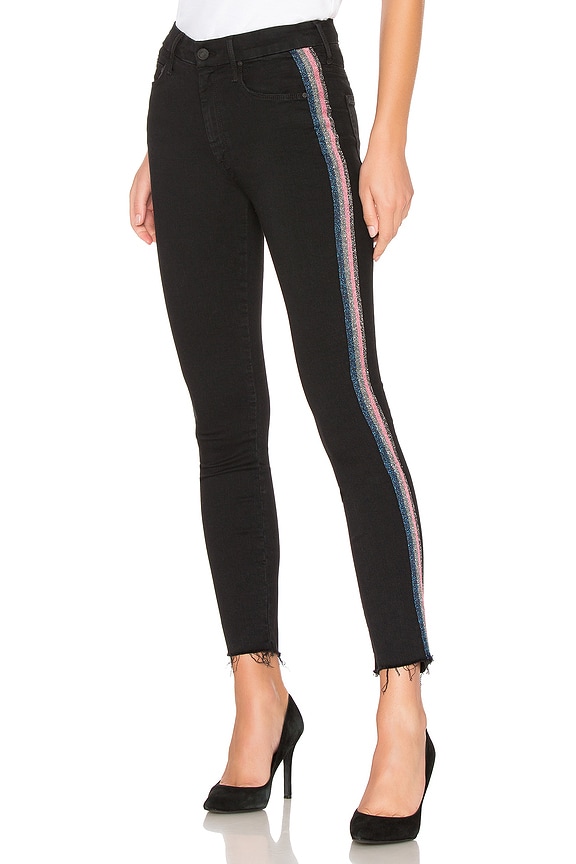 view 1 of 4 High Waisted Looker Ankle Fray in Guilty Glitter Racer