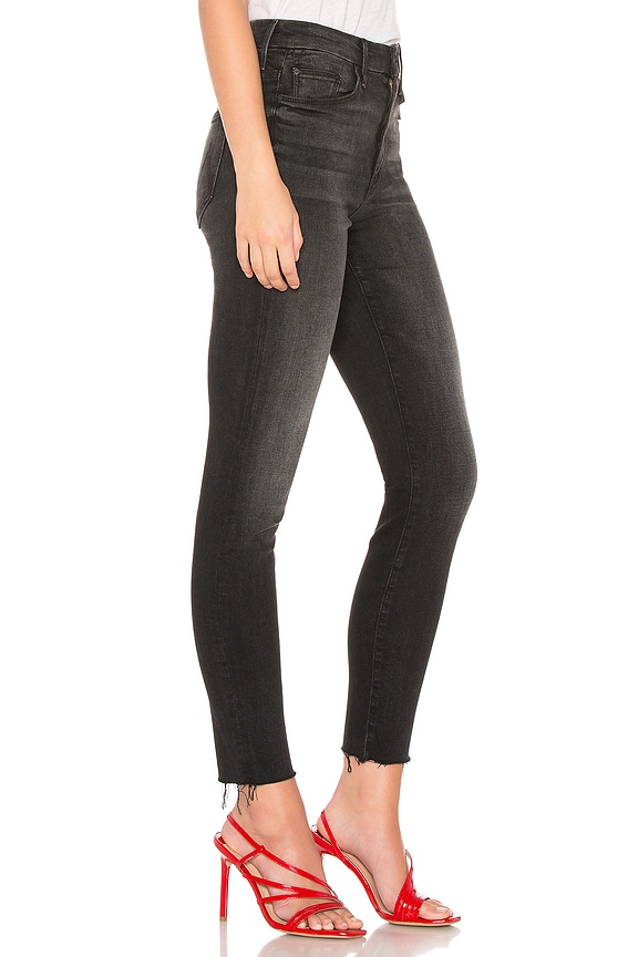 view 2 of 4 High Waisted Looker Ankle Fray in Night Hawk