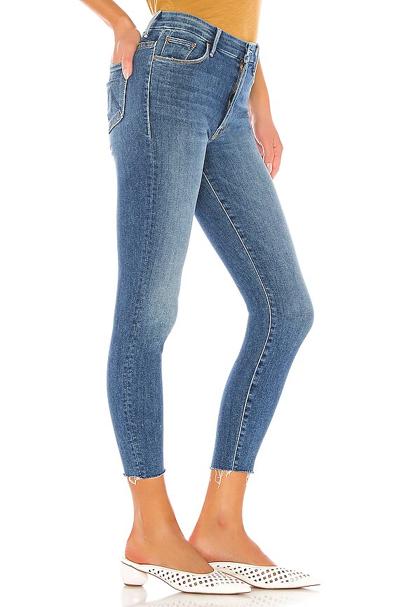 view 2 of 4 High Waisted Looker Ankle Fray in Big Sky