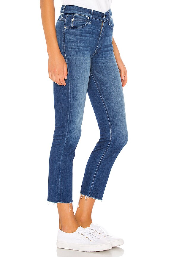 view 2 of 4 The Mid Rise Dazzler Crop Fray in Squeeze It