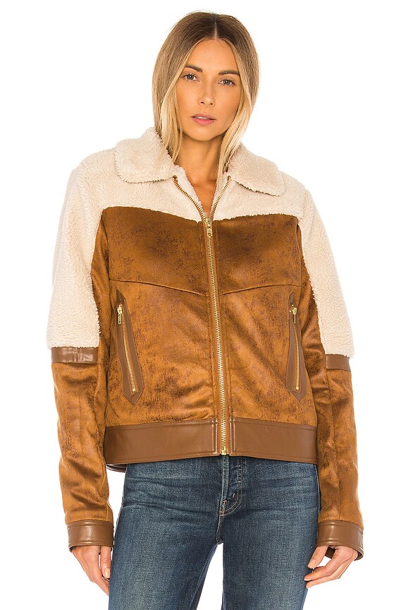 view 2 of 5 Faux Fur & Vegan Leather The Trapper Keeper Jacket in Fair Weather