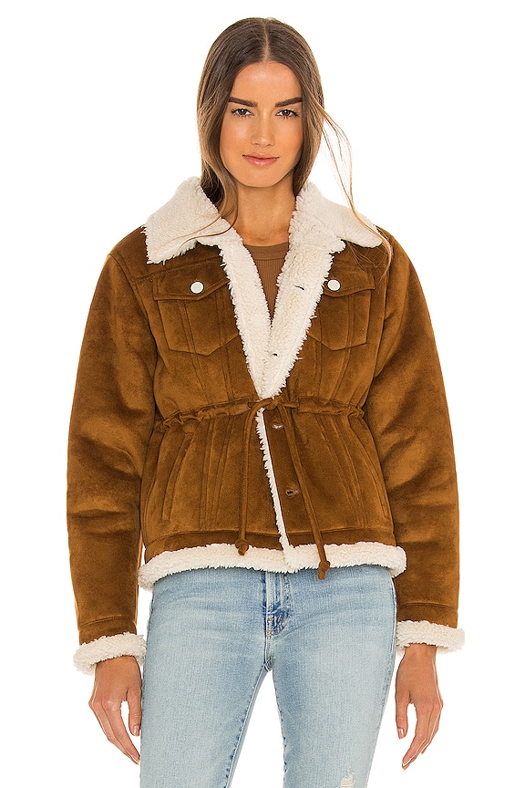 view 2 of 5 The Drawstring Drifter Jacket in Chalet Girls