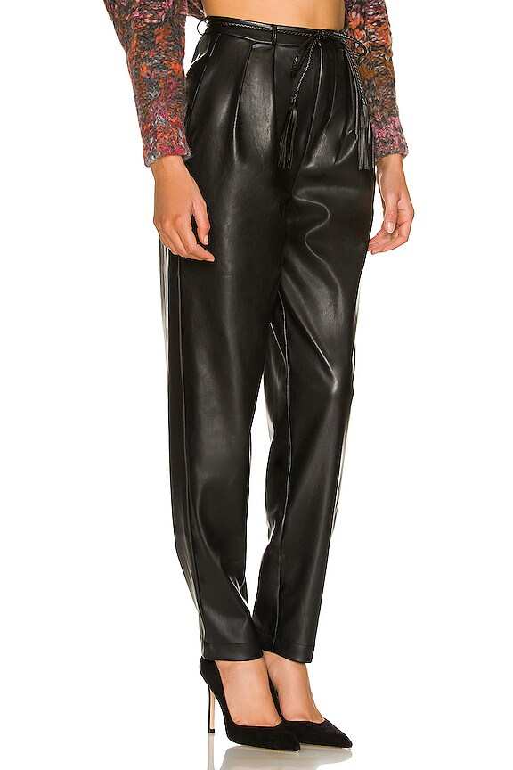 view 2 of 4 The Twisty Tie Bounce Faux Leather Hover in Wax On, Wax Off