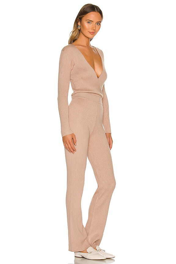 view 2 of 3 LORAINE ジャンプスーツ in Toast