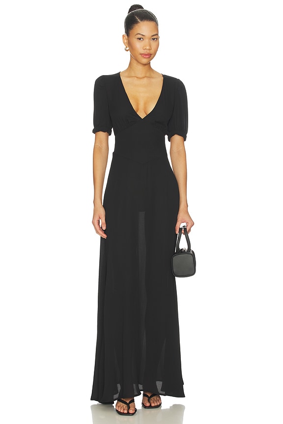 view 1 of 3 Devin Maxi Dress in Black