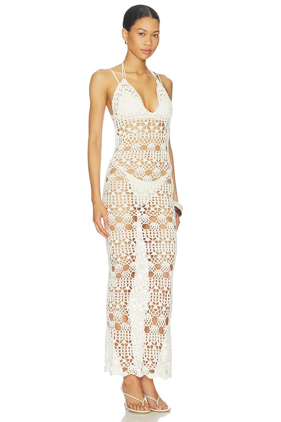 view 2 of 3 VESTIDO AMBAR in Ivory
