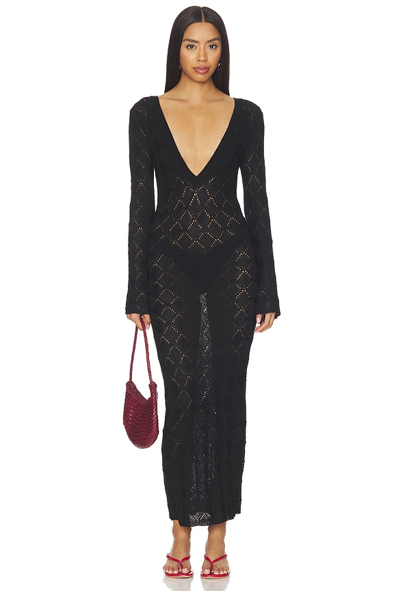 view 1 of 3 VESTIDO DYLAN in Black