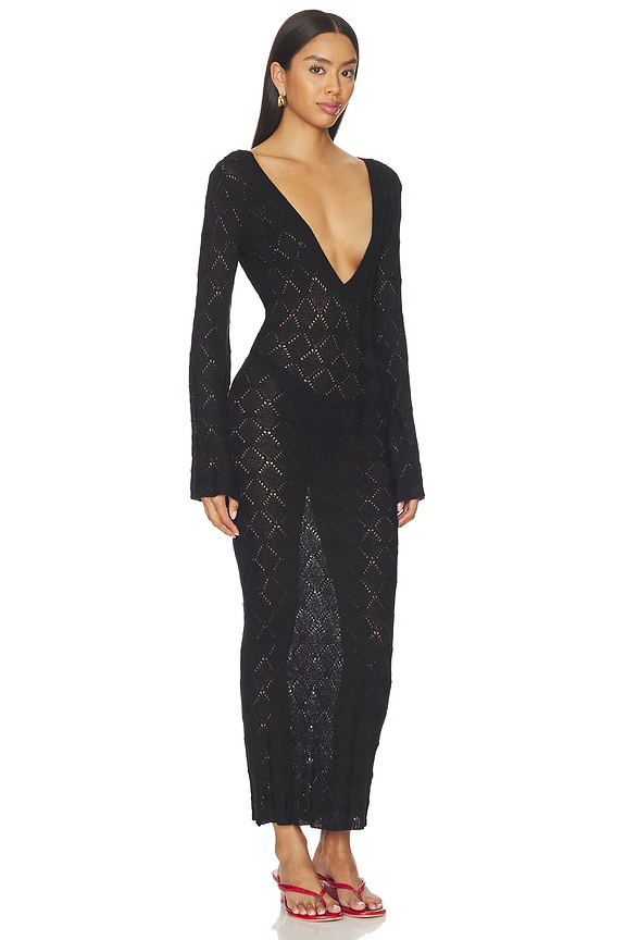view 2 of 3 VESTIDO DYLAN in Black