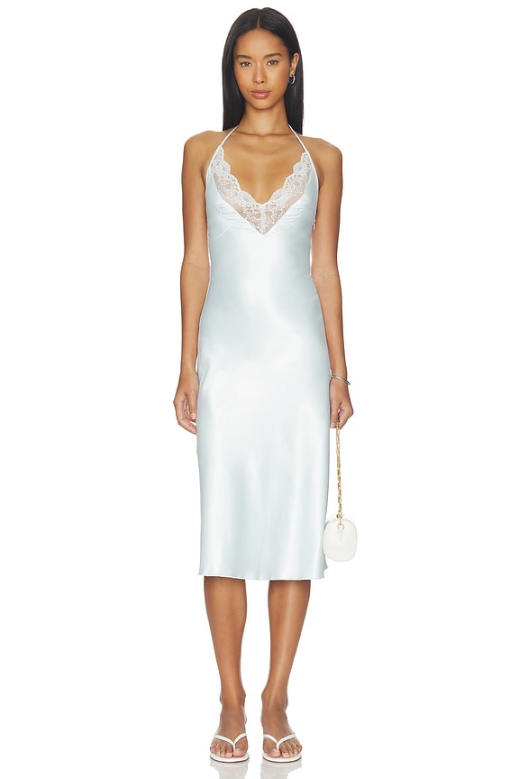 view 1 of 3 VESTIDO BRODIE in Ice Blue