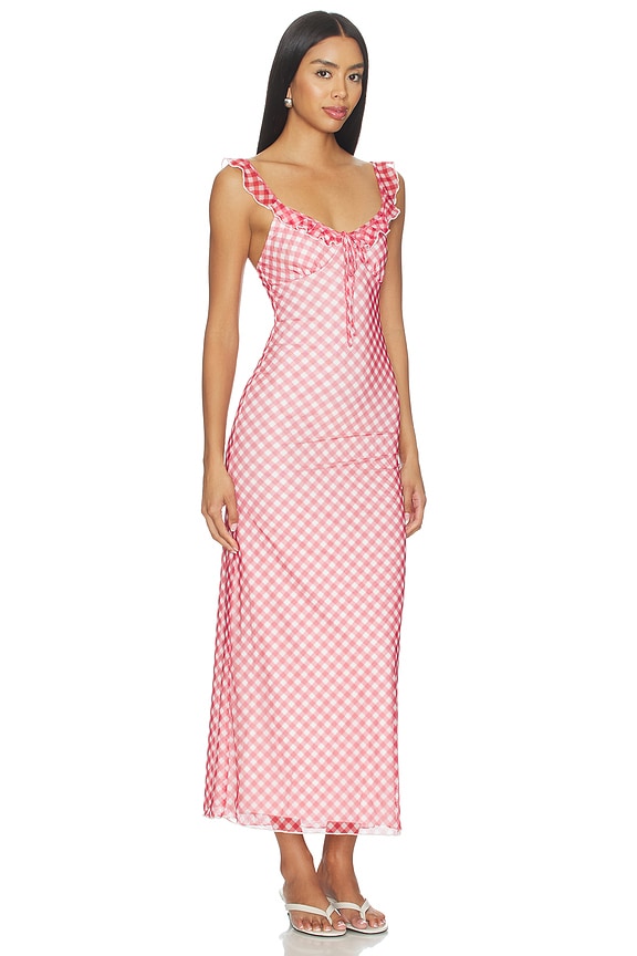 view 2 of 4 VESTIDO BRYLIE in Red Gingham