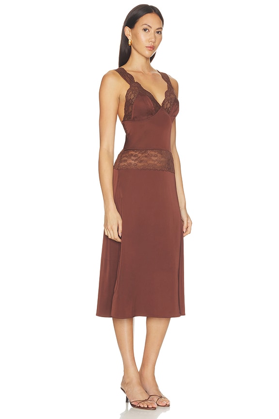 view 2 of 3 ROBE GEORGIANNA in Brown