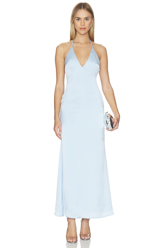 view 2 of 3 ROBE DE SOIRÉE PIPER in Baby Blue