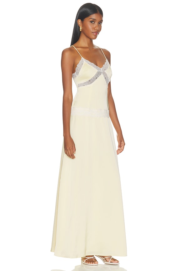 view 2 of 4 Shiane Maxi Dress in Baby Yellow