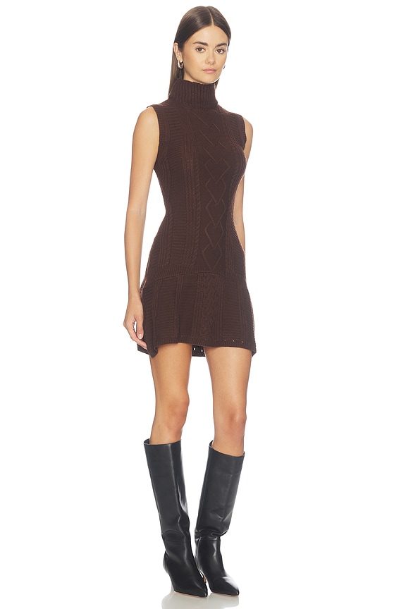 view 2 of 4 Agnes Mini Dress in Brown