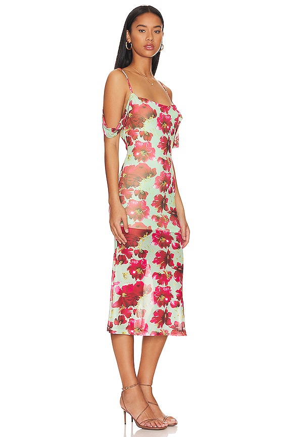 view 2 of 3 BREA 원피스 in Green Multi