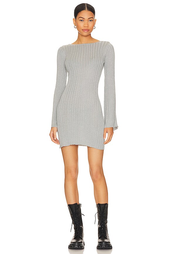 view 2 of 5 ПЛАТЬЕ MEIRA in Grey