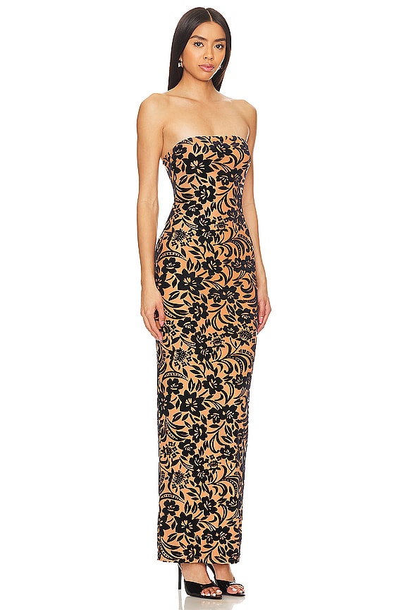 view 2 of 4 Teagan Maxi Dress in Navy Floral