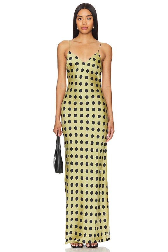 view 2 of 5 MAXIVESTIDO SAWYER in Green