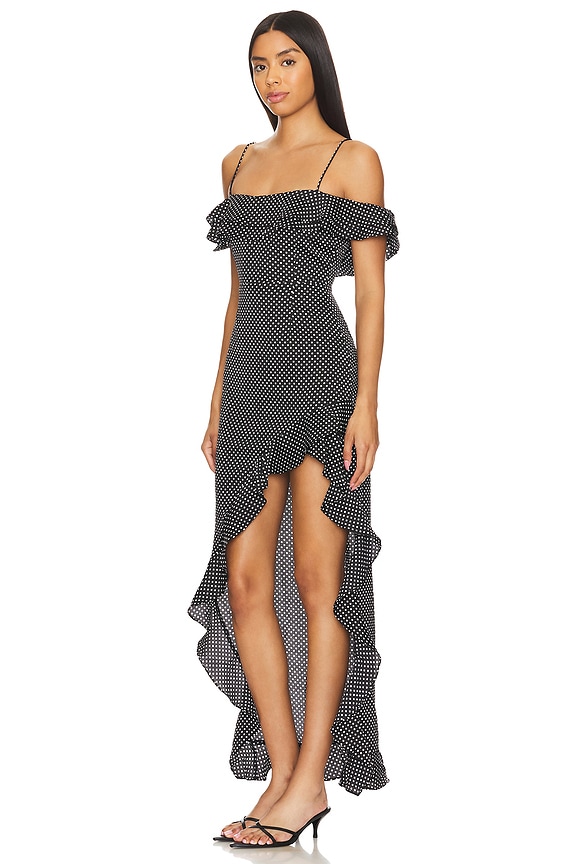 view 2 of 4 Suzie Ruffle Maxi Dress in Black Multi