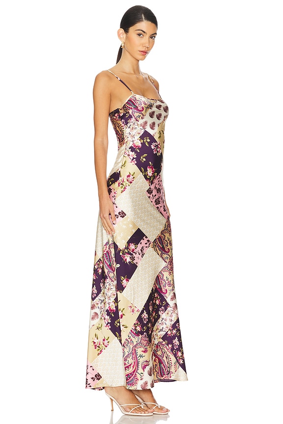 view 2 of 3 Clara Maxi Dress in Purple Multi