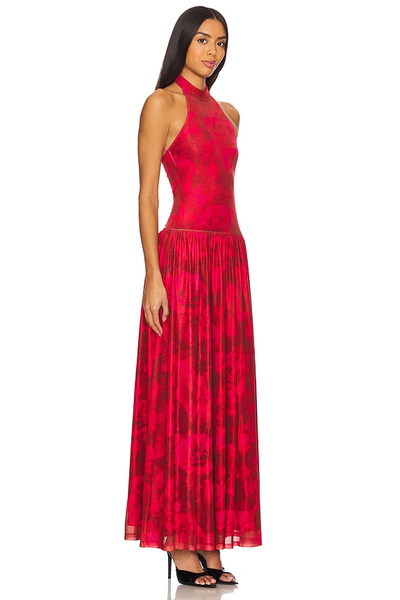 view 2 of 3 Georgina Maxi Dress in Red Floral