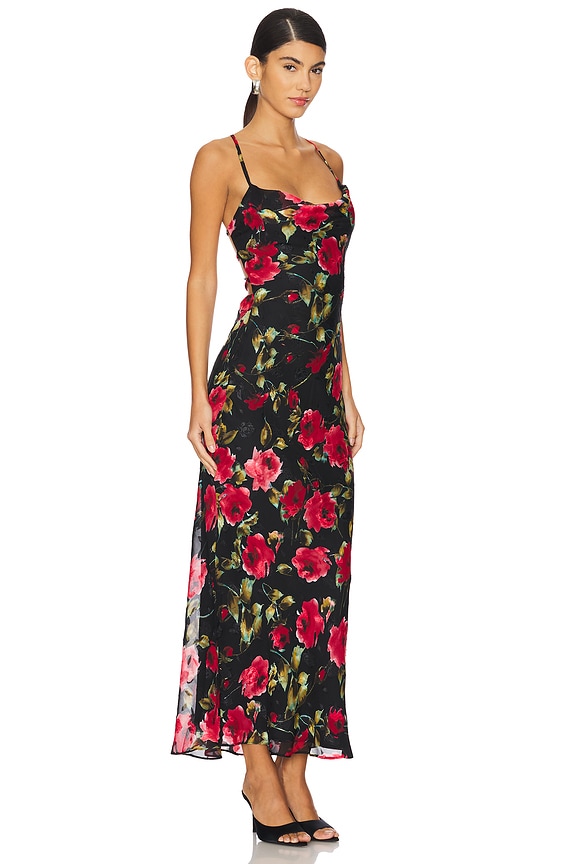 view 2 of 3 Haylo Maxi Dress in Black Floral