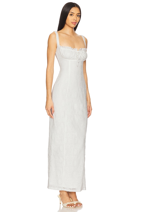 view 2 of 3 Lainey Maxi Dress in White