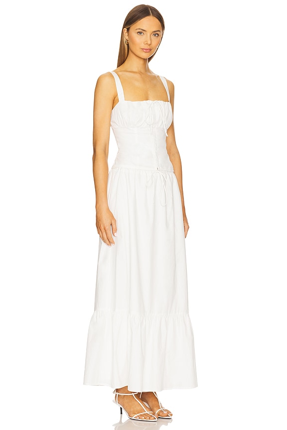 view 2 of 3 Lyanna Maxi Skirt Set in White