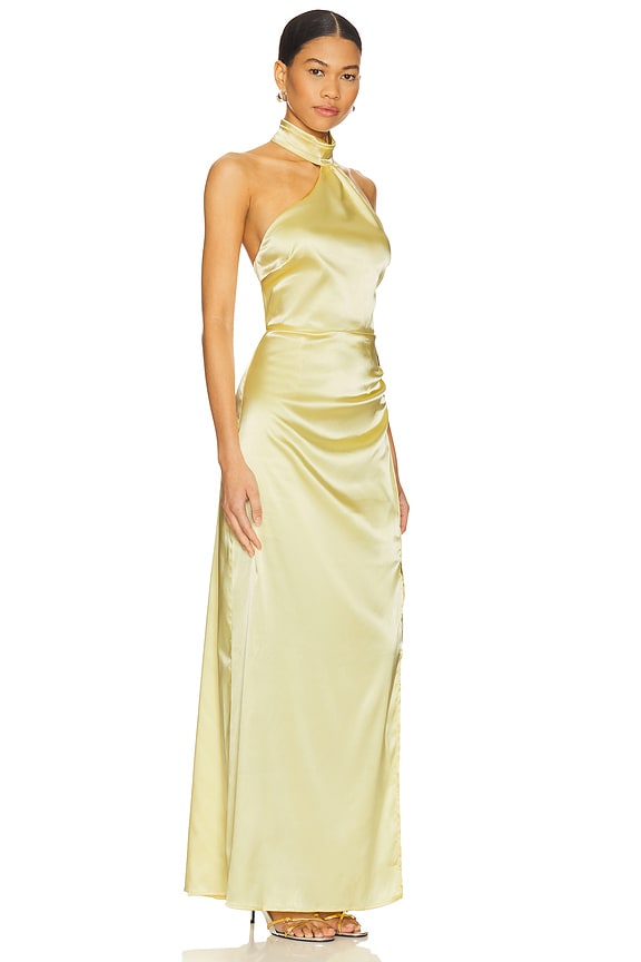 view 2 of 3 Darcey Maxi Dress in Butter Yellow