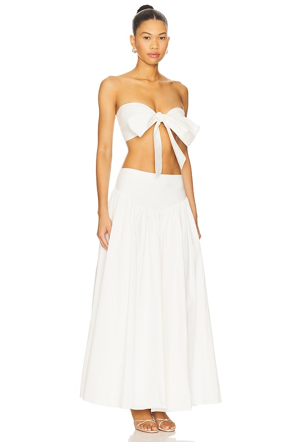 view 2 of 3 Helena Skirt Set in White