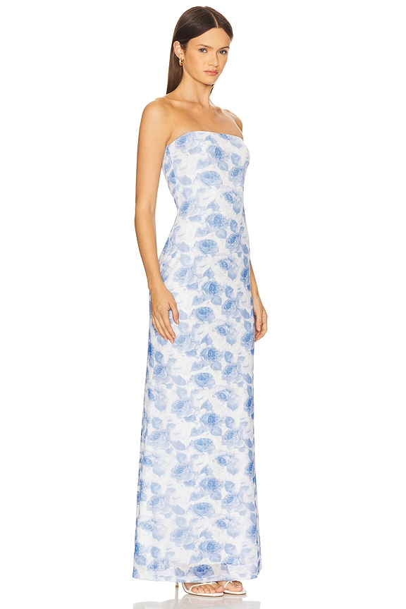 view 2 of 3 VESTIDO LACI in Blue Floral