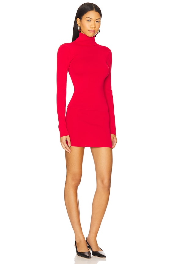 view 2 of 3 SET FALDAS TRISHA in Cherry Red