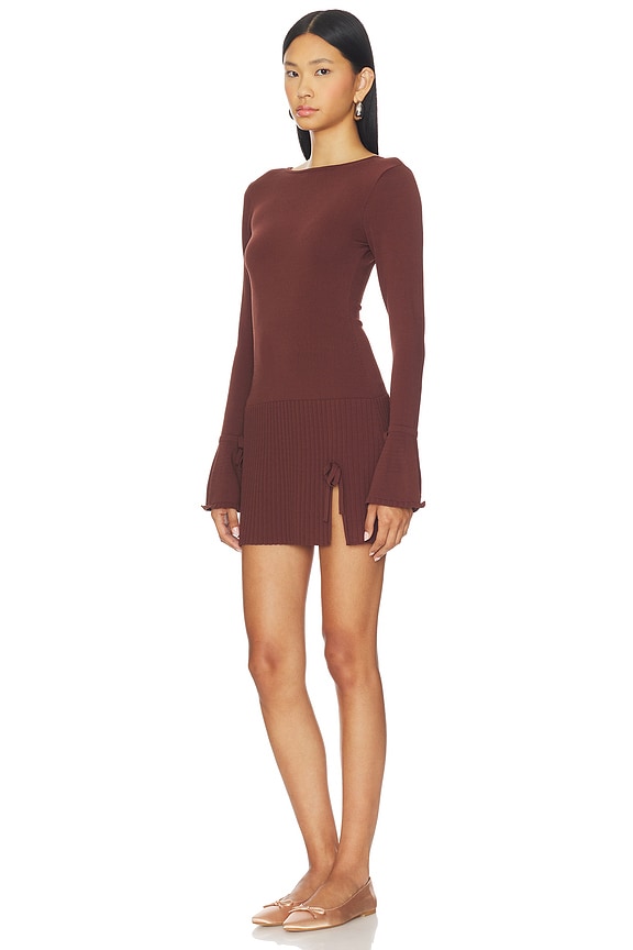 view 2 of 3 VESTIDO MISTY in Brown