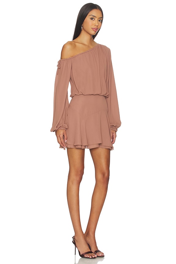 view 2 of 3 Violetta Mini Dress in Mocha