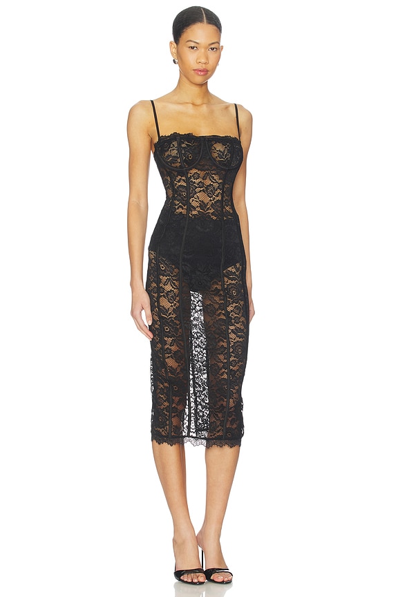 view 2 of 3 VESTIDO ESME in Black