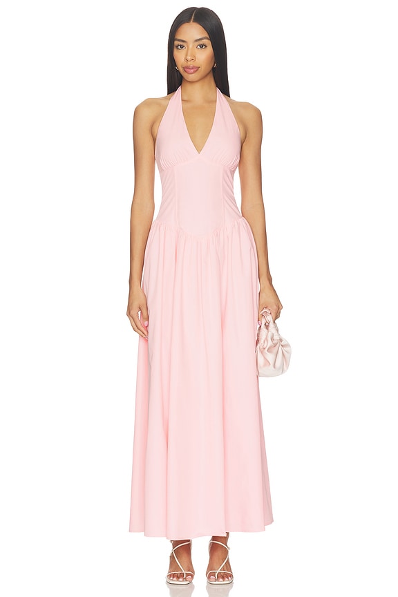 view 1 of 3 Bexley Maxi Dress in Baby Pink
