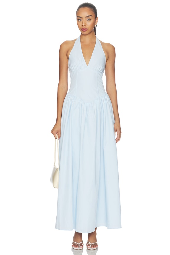 view 1 of 3 VESTIDO BEXLEY in Baby Blue