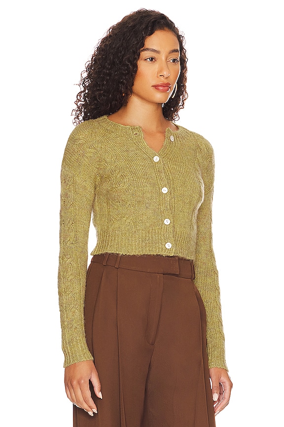 view 2 of 4 KENNY 가디건 in Moss