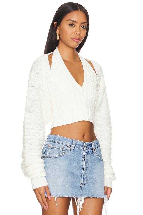 view 2 of 4 Darby Shrug in Ivory