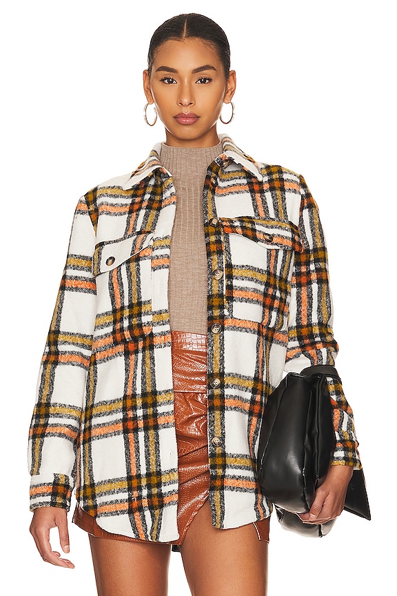 MORE TO COME Rylee Jacket in Ivory Multi | REVOLVE