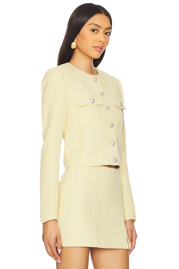 view 2 of 5 WILLOW 자켓 in Baby Yellow