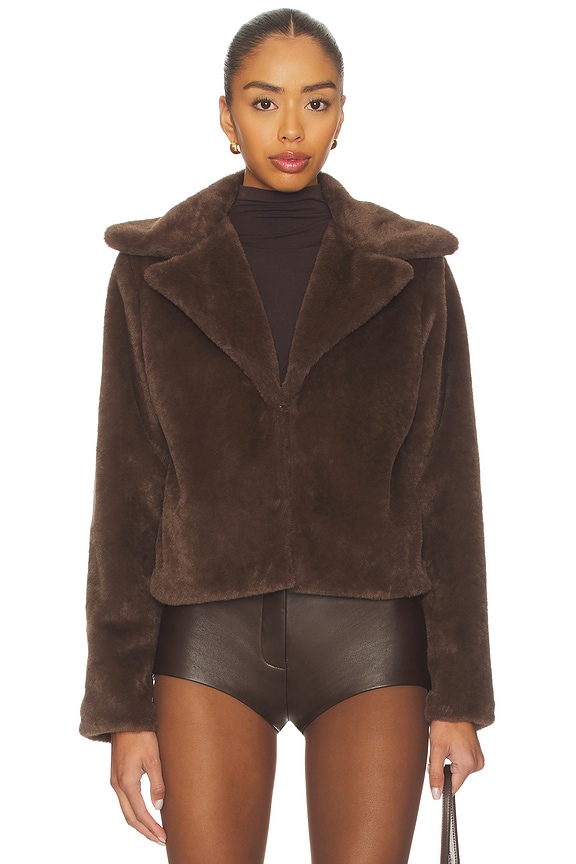 view 2 of 5 BLOUSON PAYTON in Dark Brown