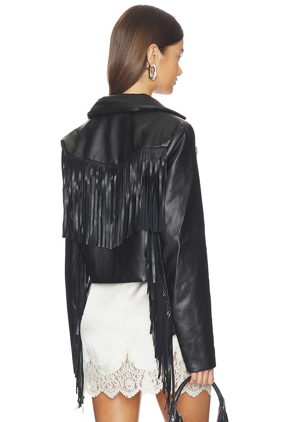 view 1 of 6 BLOUSON VIOLA in Black